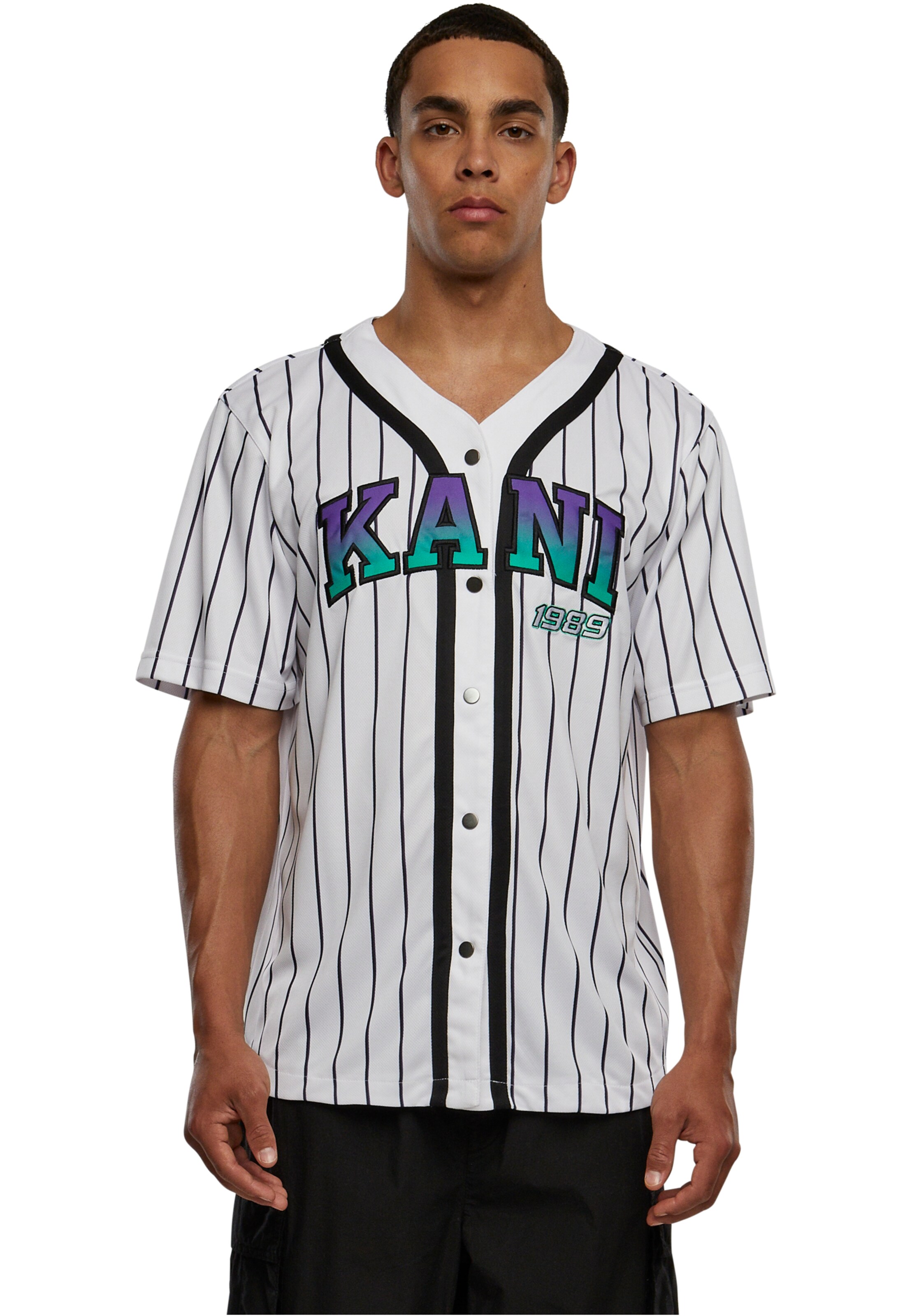 Karl Kani Comfort Fit Bluser & t-shirts i hvid: forside