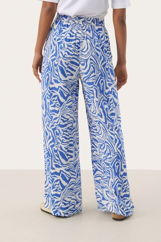 Part Two Wide leg Broek 'Tine' in Lila
