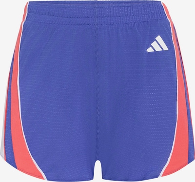 XS dydžio Sportinės kelnės 'ADIZERO' iš ADIDAS PERFORMANCE, spalva – levandų spalva / abrikosų spalva / balta, Prekių apžvalga