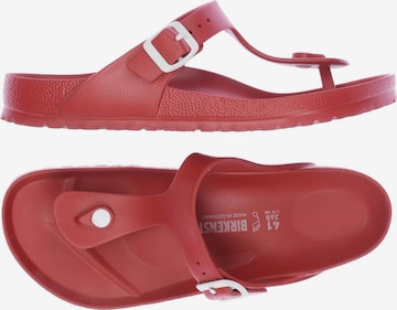 BIRKENSTOCK Sandals & Slippers in 41 in Red: front