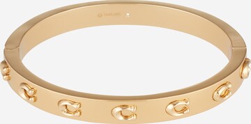 Bracelet COACH en or : devant