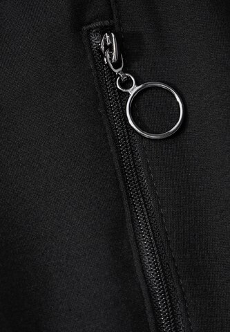 CECIL Slimfit Hose in Schwarz