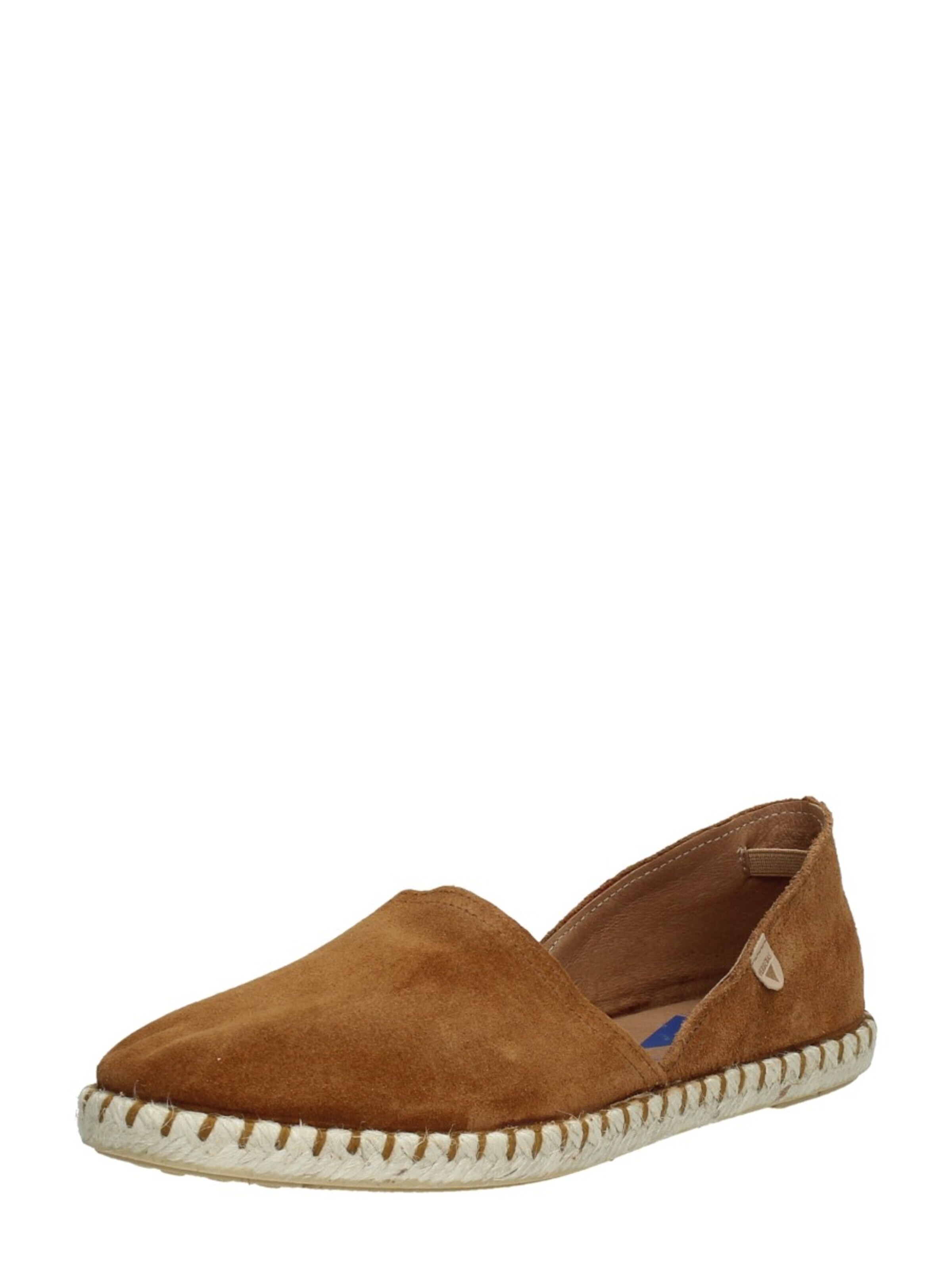 VERBENAS Slip-ons 'Carmen' in Brown