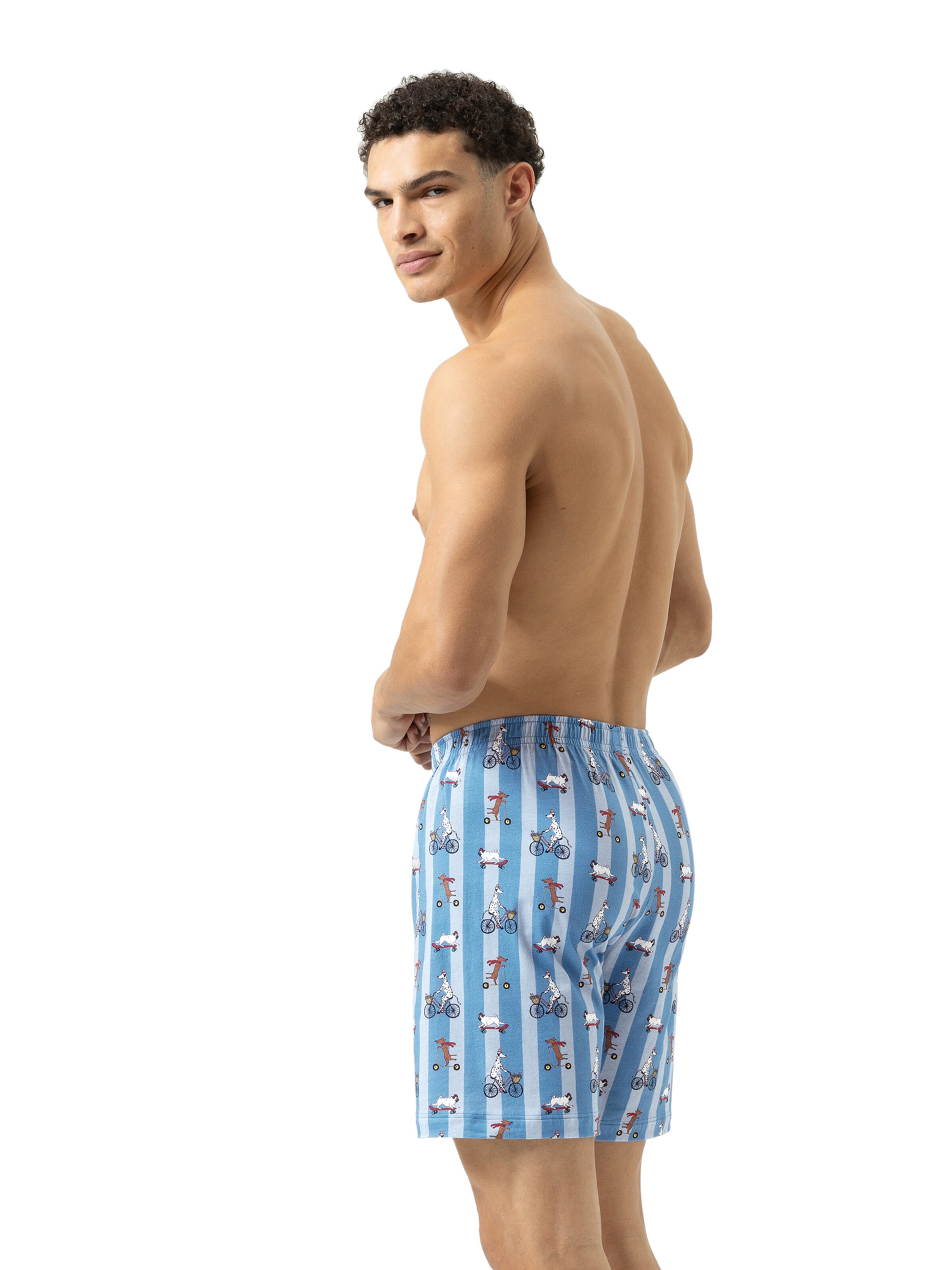 Mey Pajama pants 'Funny Dogs' in Blue