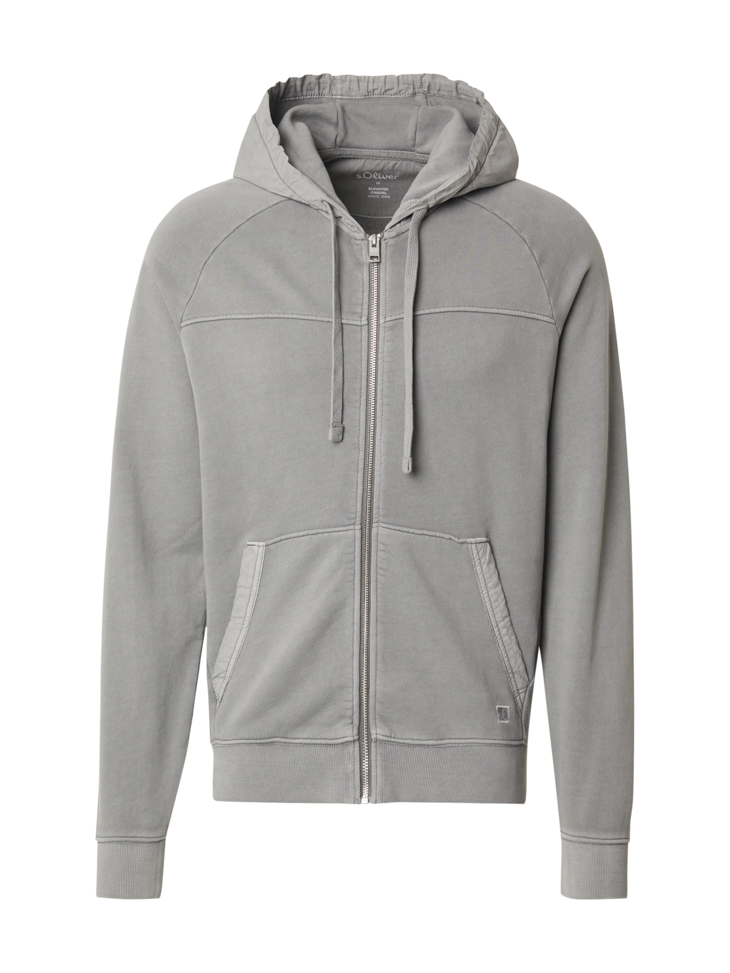 Hanorac de la s.Oliver pe gri: față