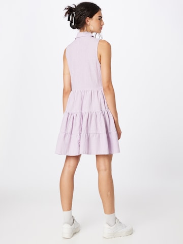 Koton Платье-рубашка в Ярко-розовый