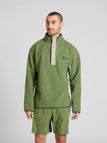 COLUMBIA Sportpullover 'Helvetia' in Grün: Vorderseite