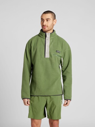 Pull-over de sport 'Helvetia' COLUMBIA en vert : devant