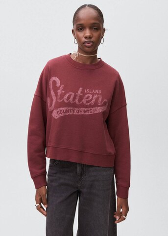 MANGO TEEN Sweatshirt 'Staten' in Rot: Vorderseite