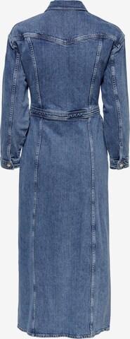 Robe-chemise 'Anita' ONLY en bleu