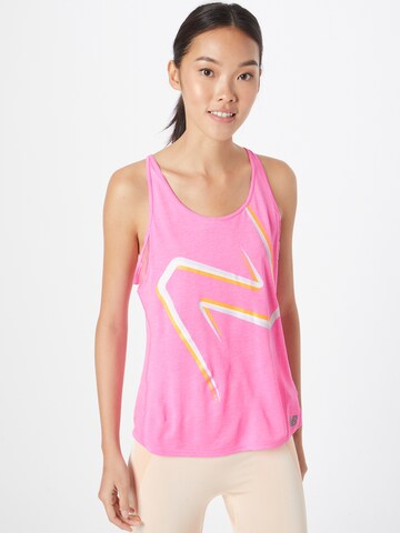 new balance Sportovní top – pink: přední strana