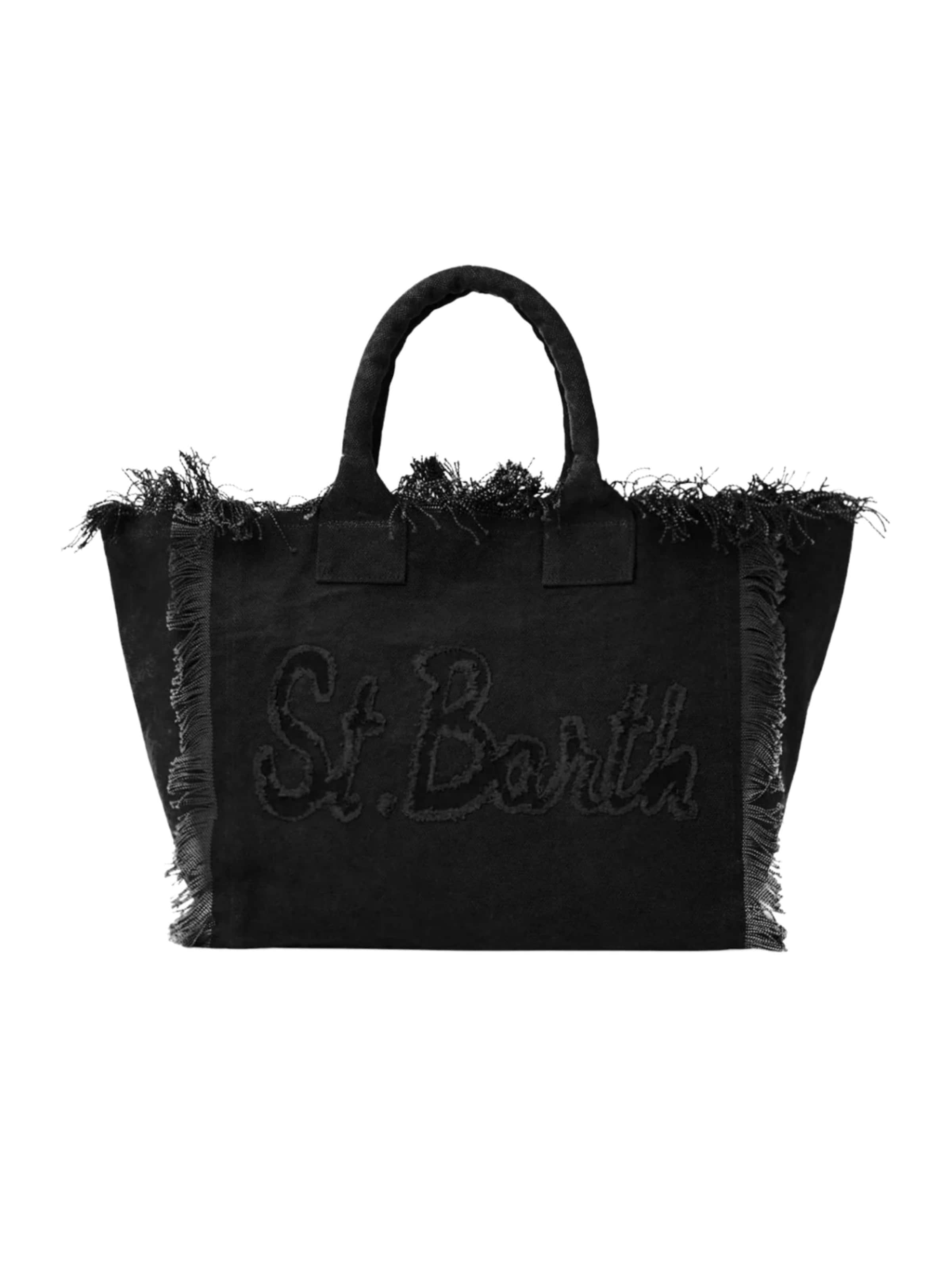 MC2 Saint Barth Handtasche‌‌‌‌‌‌‌ in Schwarz: Vorderseite