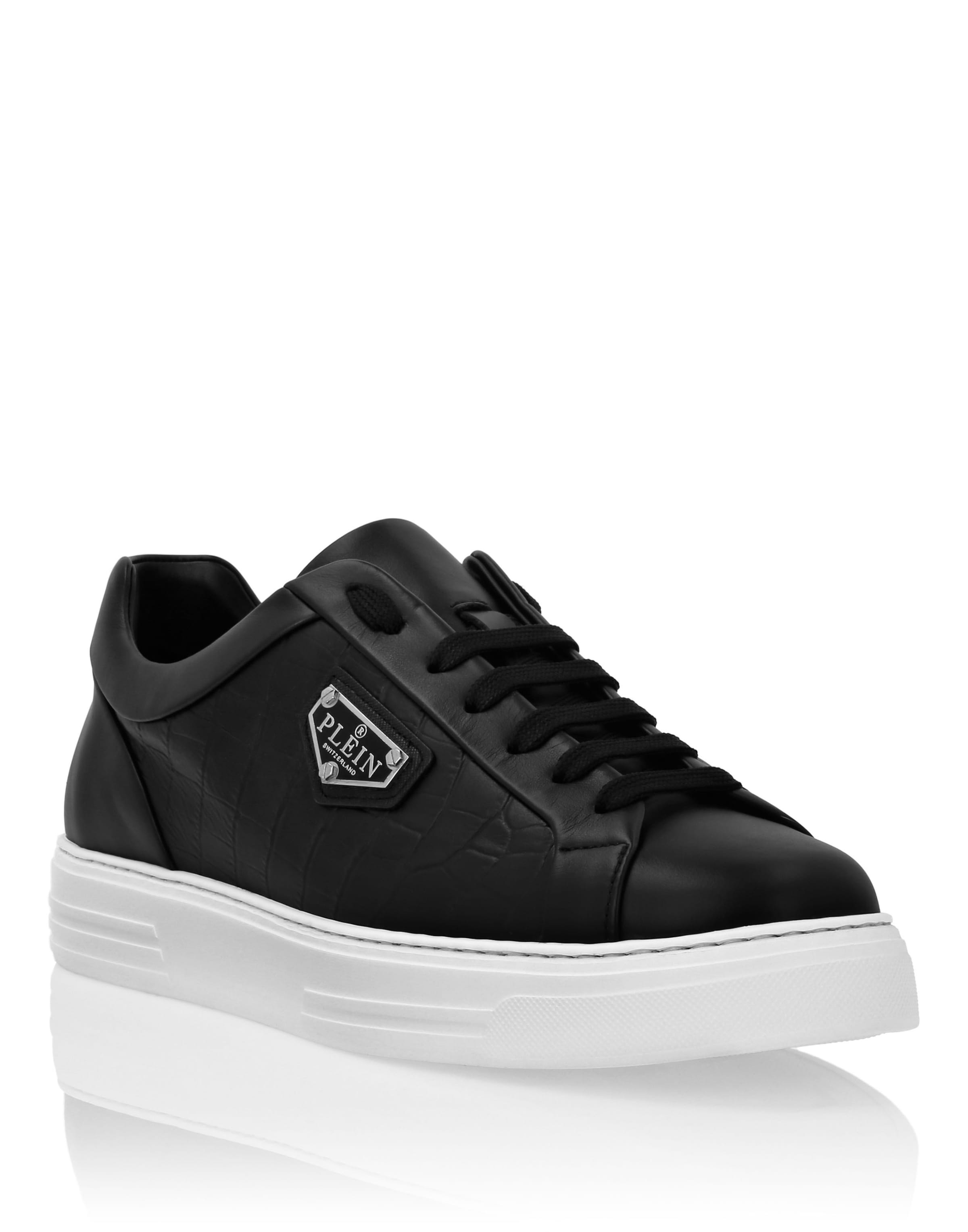 Philipp Plein Sneaker in Schwarz: Vorderseite
