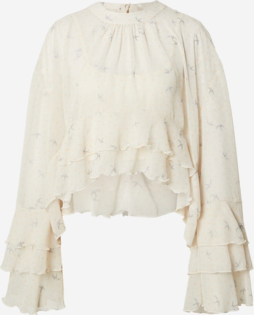 Kamila ŠiklBluza - bež boja: prednji dio