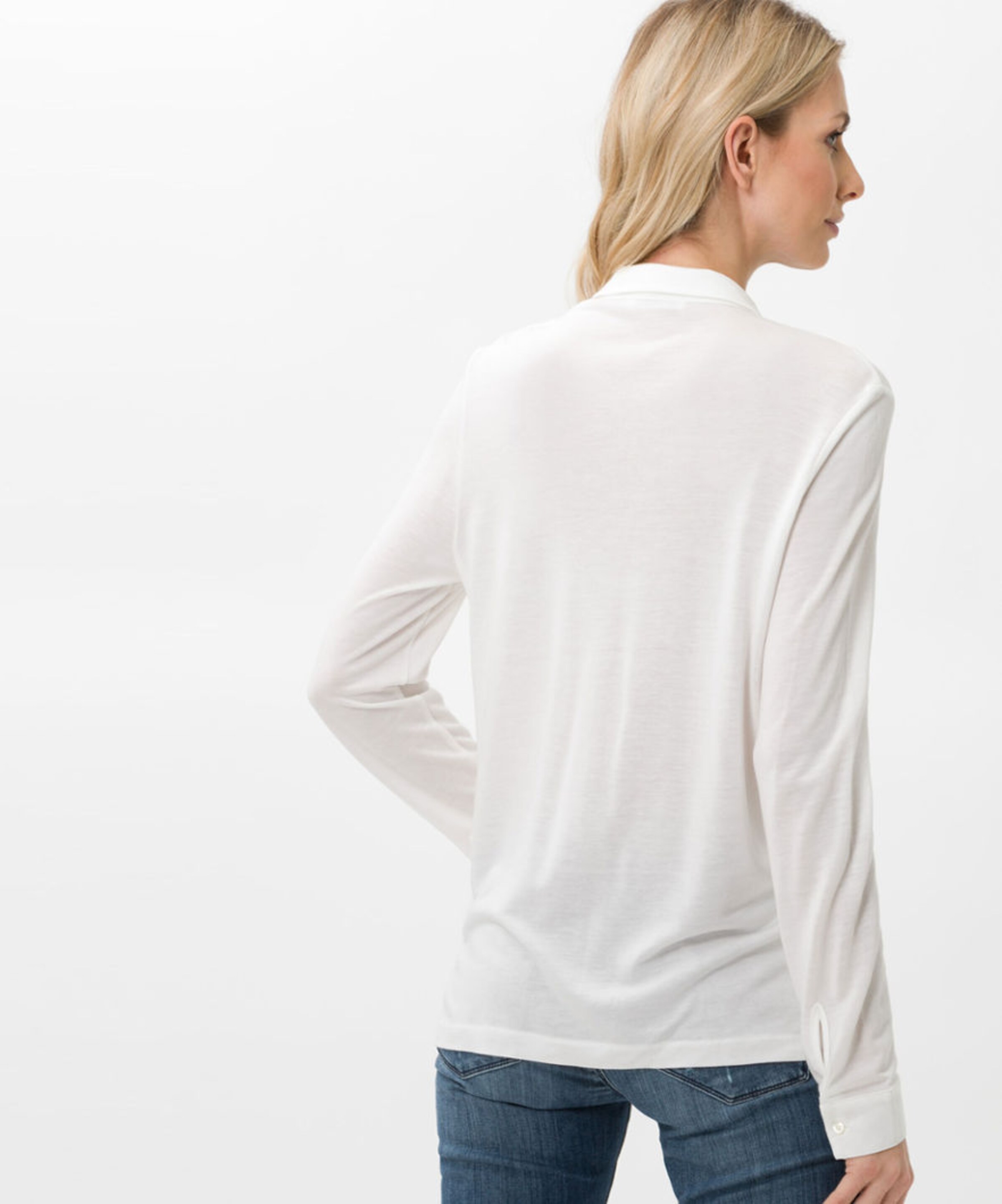 Frauen Große Größen Brax feel good Bluse 'CELINA' in Offwhite - BM93767 Frauen Große Größen Brax feel good Bluse 'CELINA' in Offwhite - BM93767