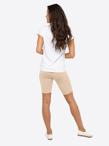 celodoro Slim fit Leggings 'Stretchy' in Beige