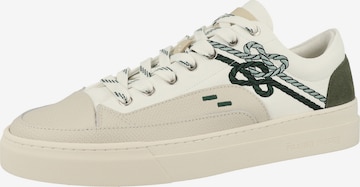 Filling Pieces - Zapatillas deportivas bajas 'Riviera Gowtu' en blanco: frente