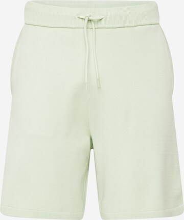 Pantalon 'TELLER' SELECTED HOMME en vert : devant