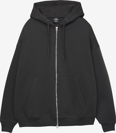 Pull&Bear Collegetakki värissä tummanharmaa, Tuotenäkymä