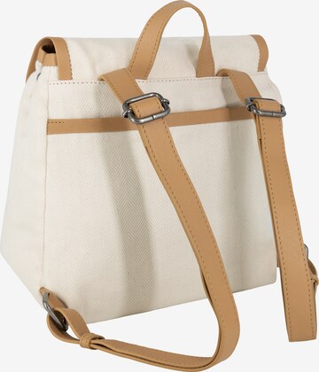 DreiMaster Maritim Rucksack in Beige