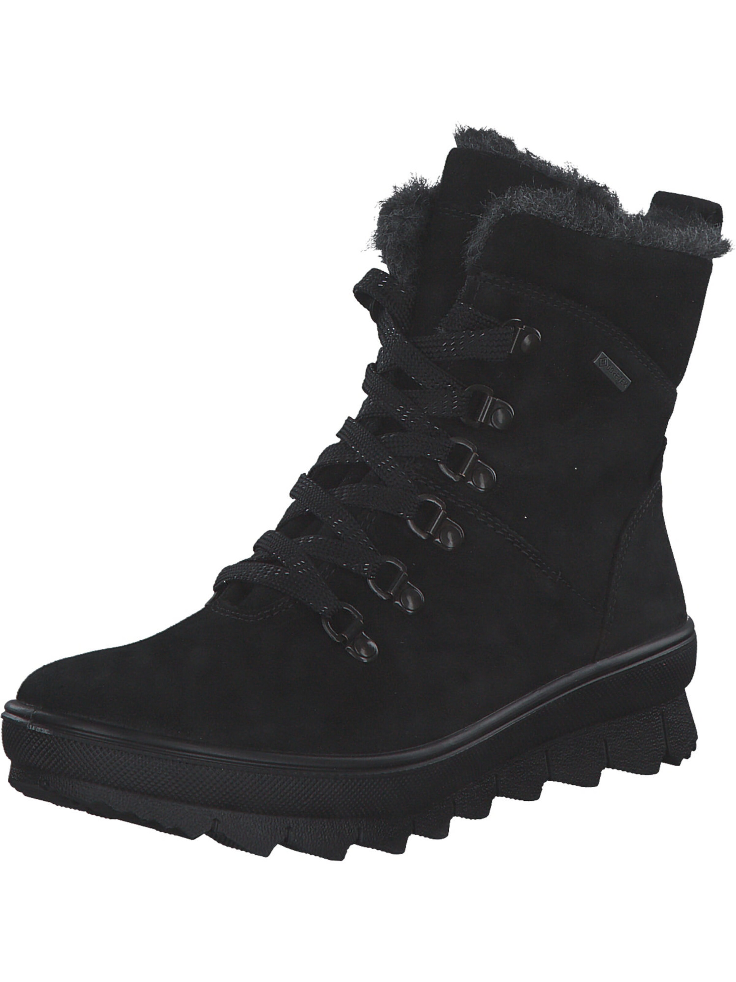 Legero Schnürstiefelette 'Novara' in Schwarz: Vorderseite