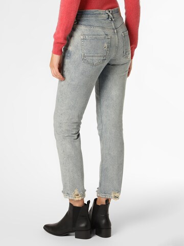 Free People Regular Jeans in Blauw