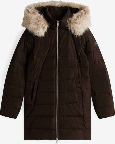 Žieminis paltas iš TOMMY HILFIGER, spalva – šokolado spalva, Prekių apžvalga