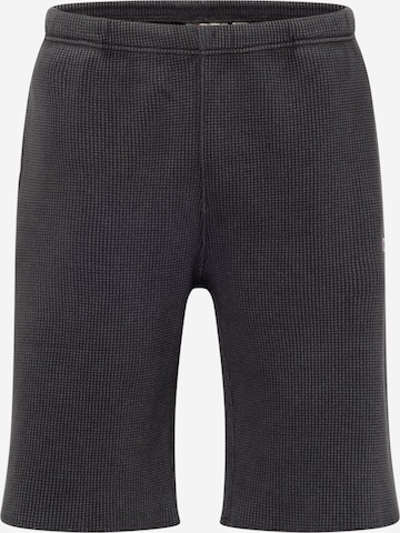 Champion Reverse Weave Regular Pants in Black: front