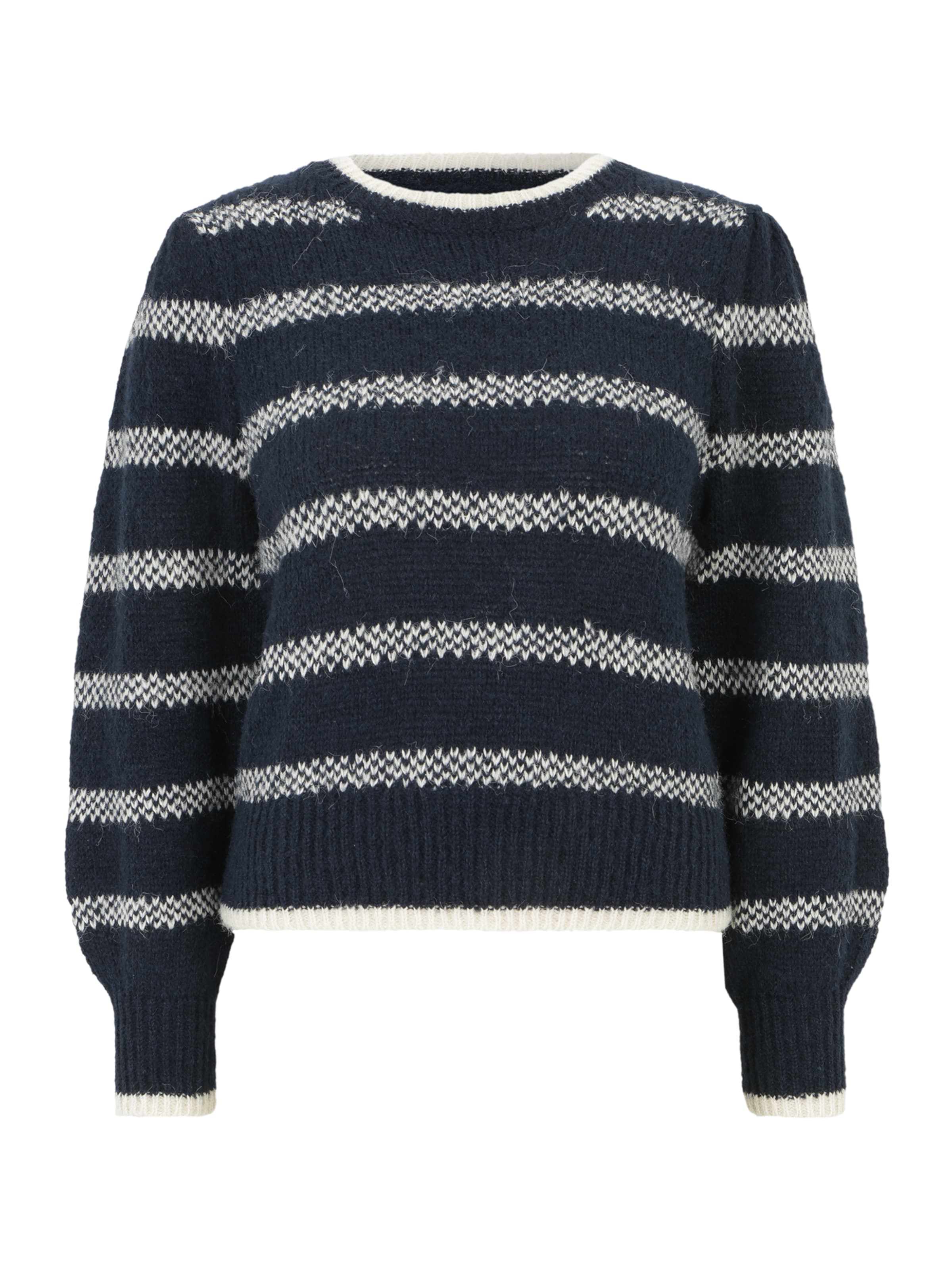 Pieces Petite Sweater 'JADINE' in Blue: front