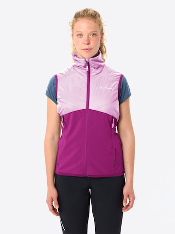 VAUDE Sportbodywarmer 'Brenva  II' in Roze: voorkant