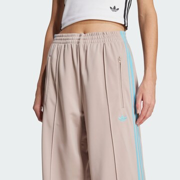 ADIDAS ORIGINALS Wide leg Sportbroek 'Adicolor Classic Firebird' in Grijs