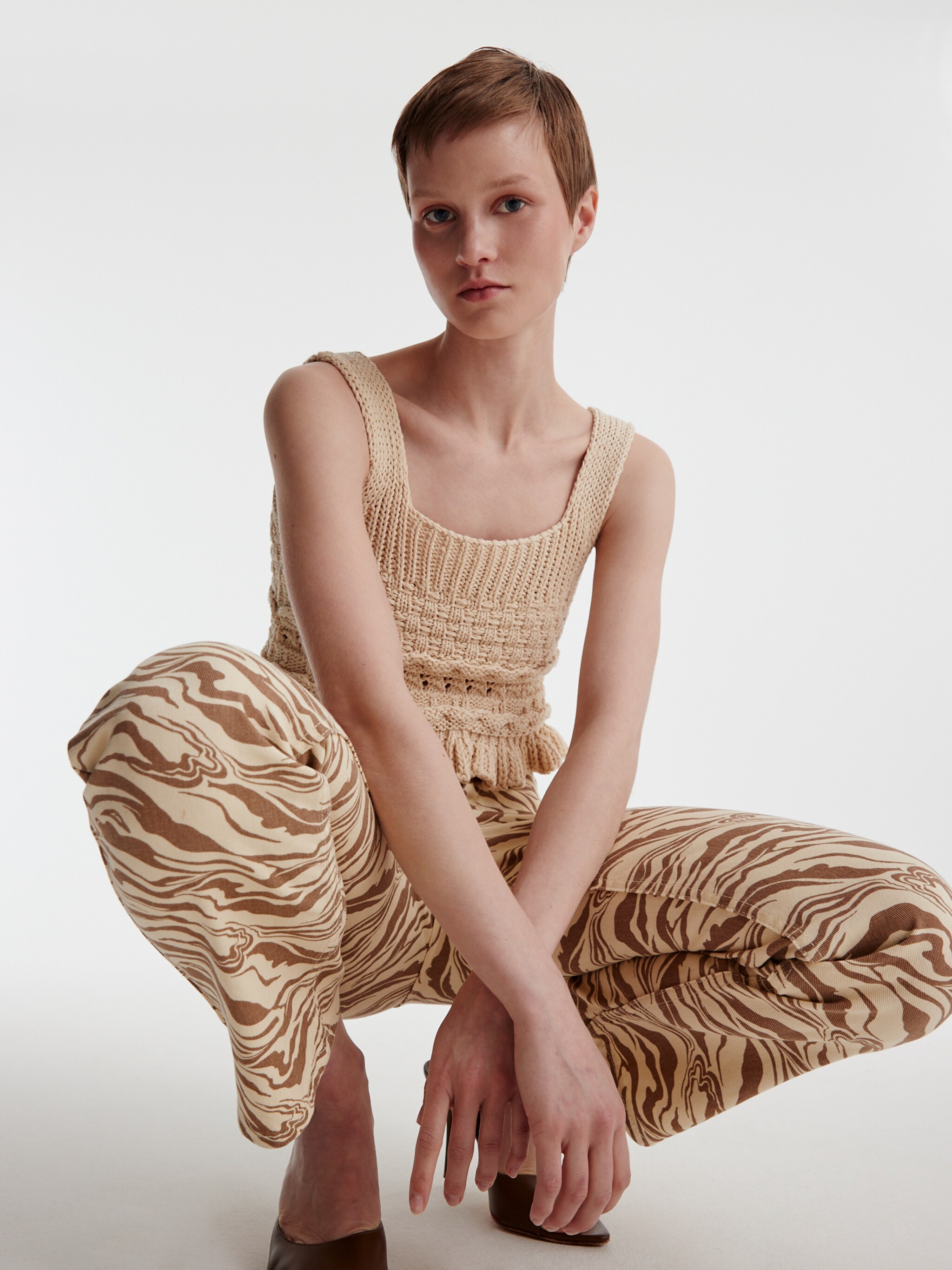EDITED Producten Top 'Jardis' Beige