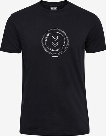 T-Shirt Hummel en noir : devant