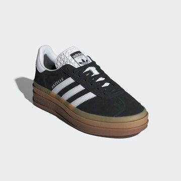 ADIDAS ORIGINALS Σνίκερ χαμηλό 'Gazelle Bold' σε μαύρο