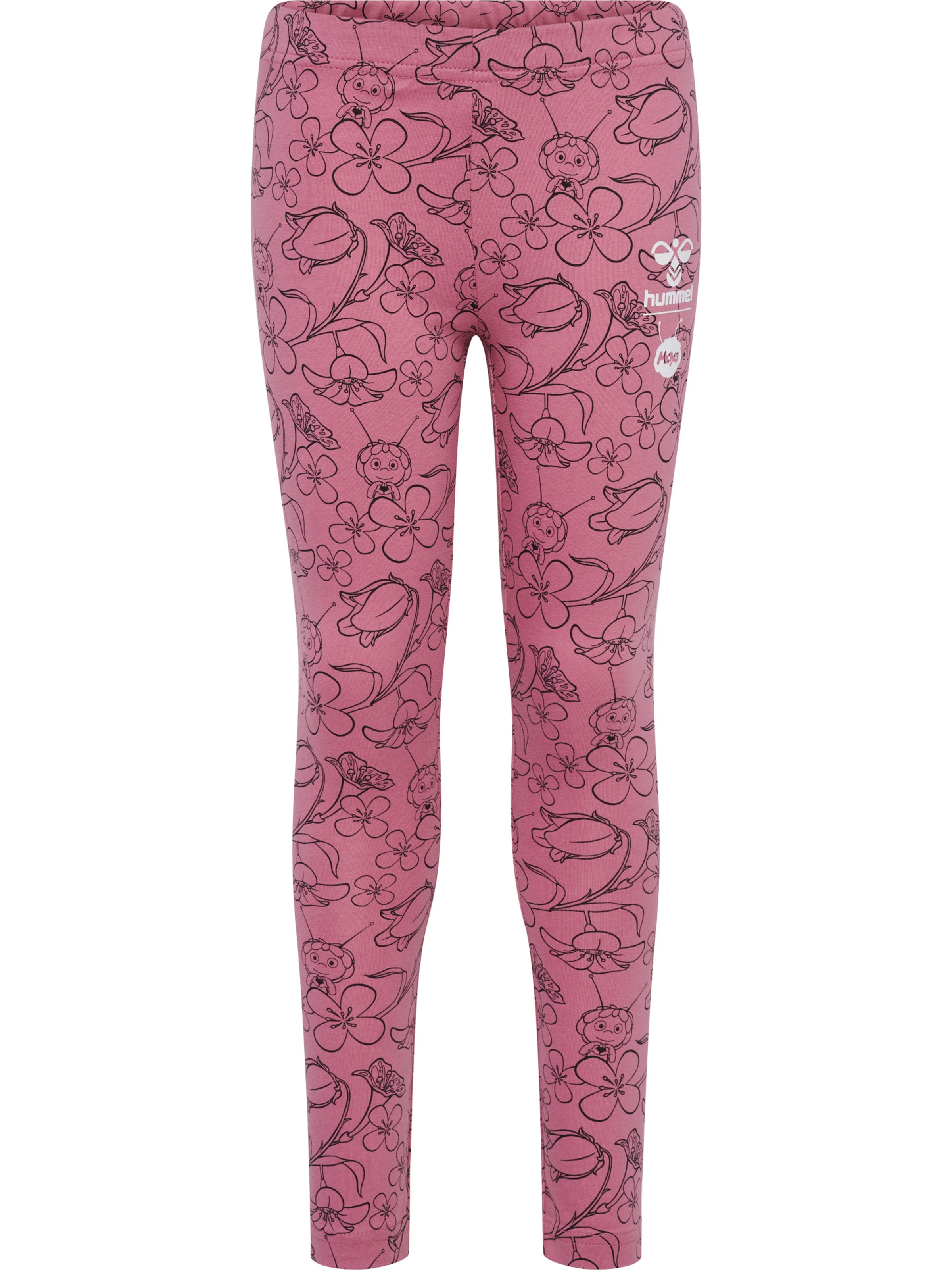 Hummel Skinny Leggings 'Maya' in Roze: voorkant