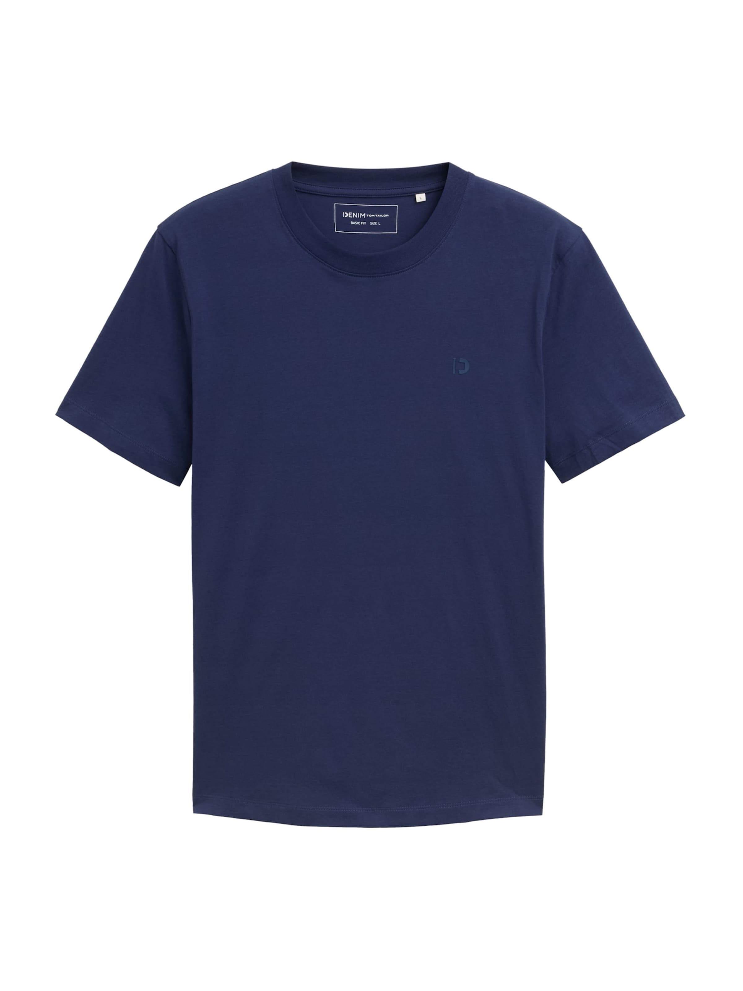 TOM TAILOR DENIM Shirt in Blue: front