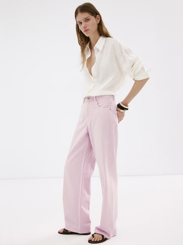 Regular Jean 'NEWYORK' MANGO en rose