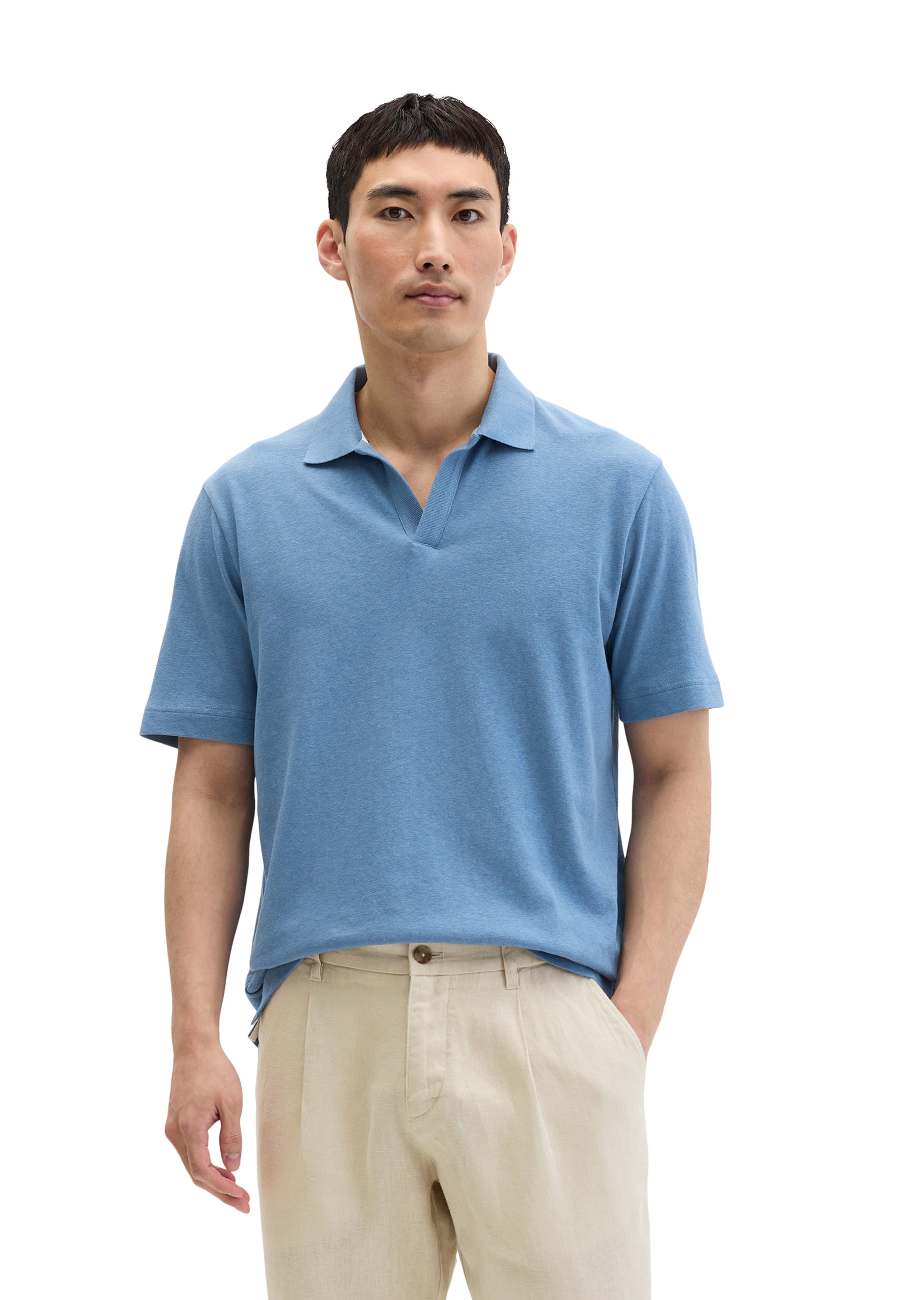 Marc O'Polo Shirt in Blue: front