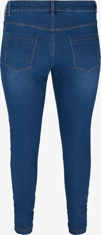 Zizzi - Skinny Jeggings en azul