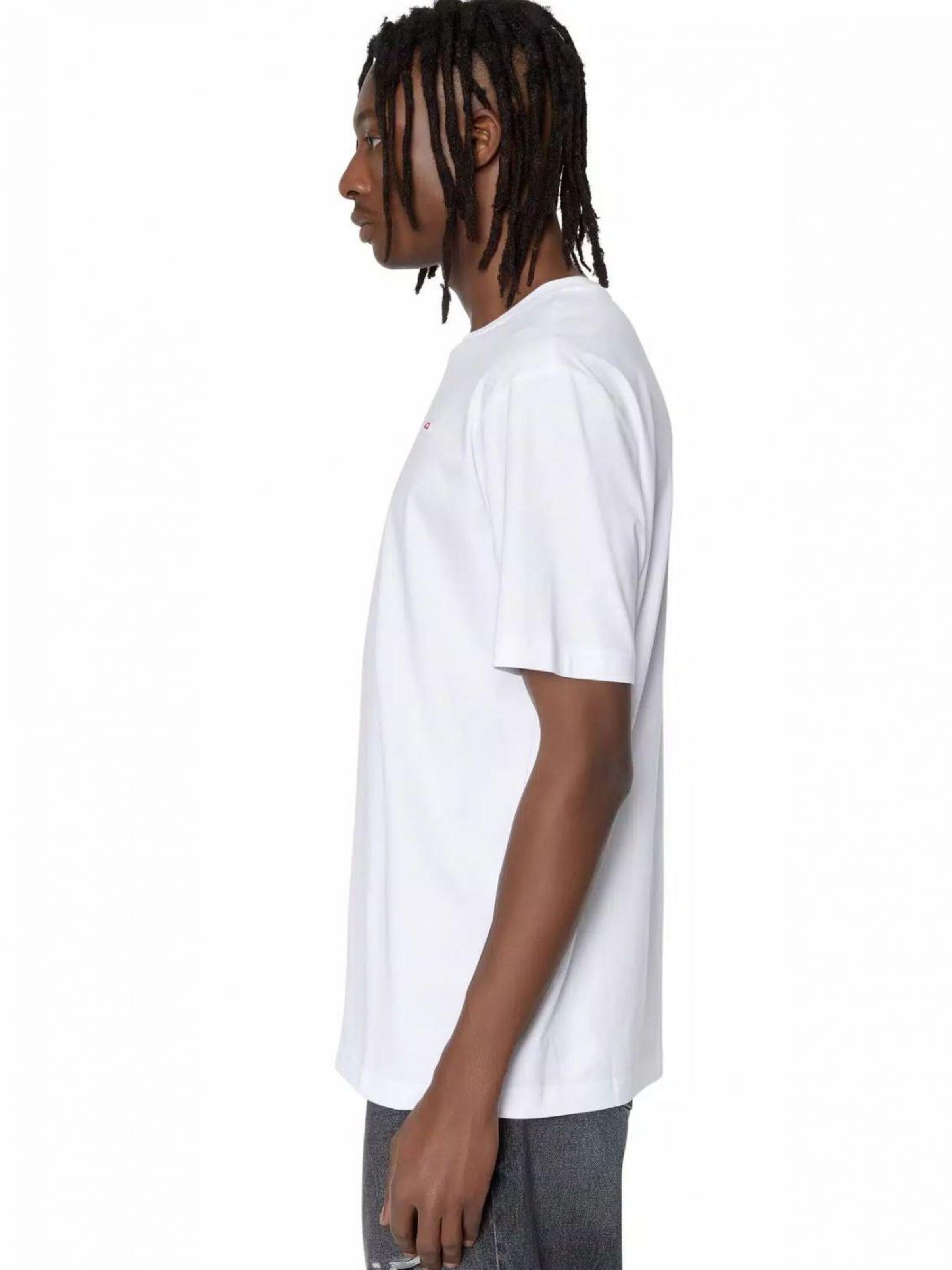 DIESEL - Camiseta en blanco