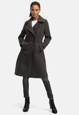 Manteau d’hiver 'Wooly' NAVAHOO en gris : devant