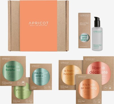 Apricot Geschenkset in transparent / weiß, Produktansicht