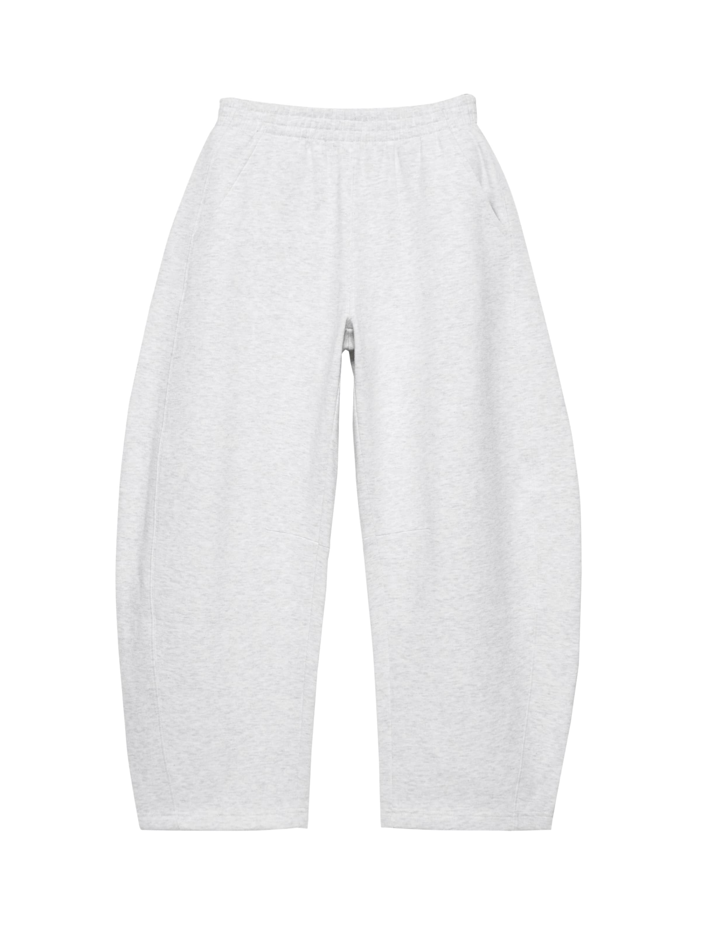 Pull&Bear Broek in Grijs: voorkant