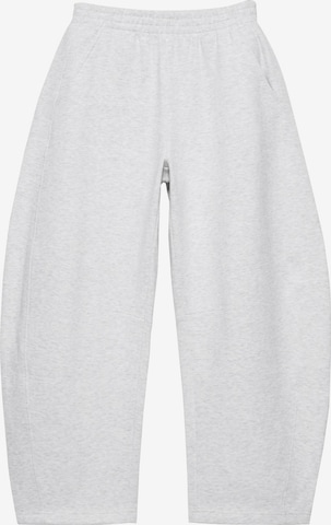 Pull&Bear Broek in Grijs: voorkant