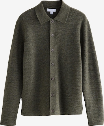 Next Neuletakki värissä vihreä: etupuoli