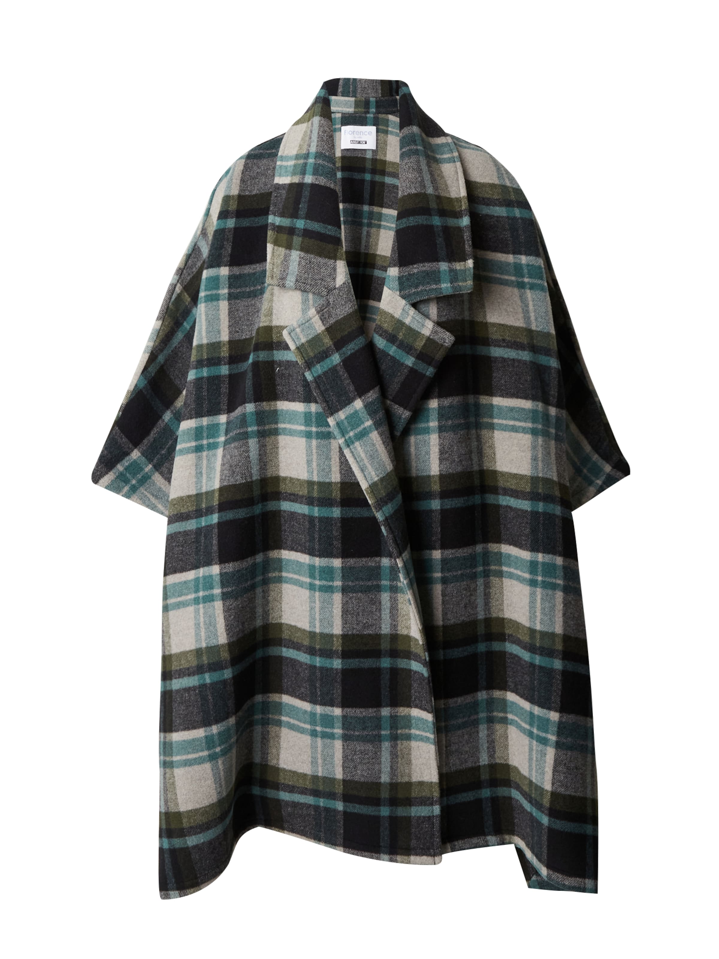 florence by mills exclusive for ABOUT YOU Ανοιξιάτικο και φθινοπωρινό παλτό 'Mimi' σε γκρι: μπροστά