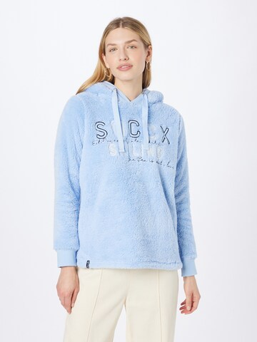 Soccx Sweatshirt in Blue: front