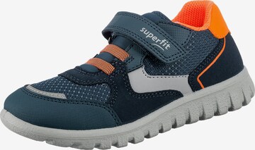 Baskets SUPERFIT en bleu : devant