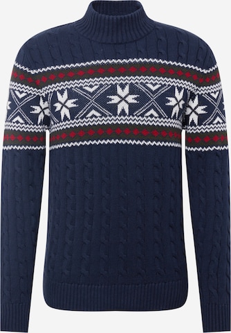 Pullover 'Flake' di SELECTED HOMME in blu: frontale