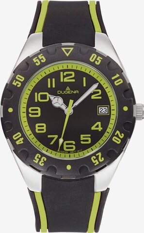 DUGENA Analog Watch in Black: front